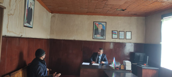 Goranboyda vətəndaşların müraciətlərinə xüsusi diqqət yetirilir