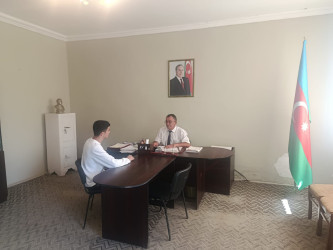 Goranboyda vətəndaş qəbulları davam edir