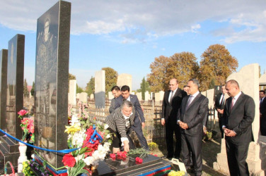 Xoylu və Yolqulular kəndlərində şəhidlərimizin  məzarları ziyarət edildi