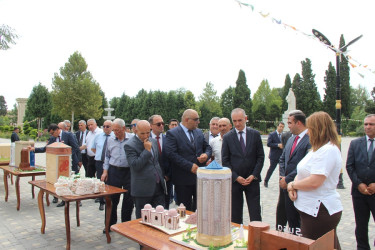 Goranboyda “Şəhərsalma və Memarlıq” ili çərçivəsində sərgi keçirildi