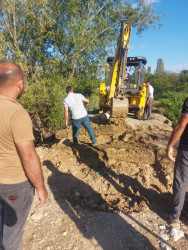 Goranboyda, leysan yağışları nəticəsində yaranan sel sularının yarasız hala saldığı  Qarqucaq  kəndinin girişində olan körpü bərpa olunaraq  sakinlərin istifadəsinə verilmişdir.