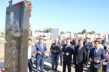 “27 sentyabr-Anım Günü”nün beşinci ildönümü ilə bağlı Balakürd qəbirstanlığında və Şəhidlər Xiyabanında şəhidlərimizin məzarları ziyarət olundu