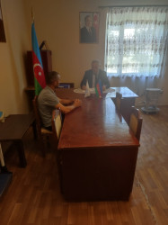 Goranboyda vətəndaş qəbulları davam edir