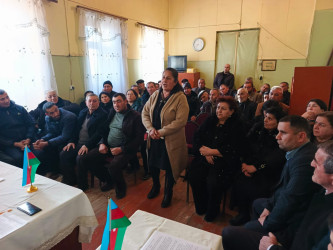 Goranboyda inzibati ərazi dairəsi üzrə nümayəndəliklərdə hesabat iclasları keçirilir