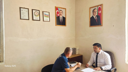 Goranboyda vətəndaş qəbulları davam edir