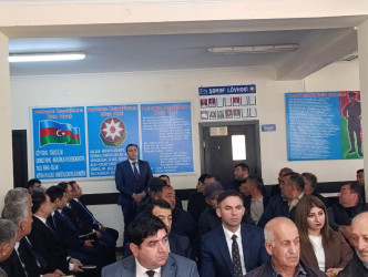 Goranboyda növbəti səyyar qəbul Dəyirmanlar kəndində keçirildi