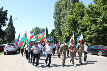 Goranboyda, Birinci Qarabağ Müharibəsində itkin düşmüş və şəxsiyyəti sonradan müəyyənləşdirilən  şəhid Novruzov Niyaz İlyas oğlunun  dəfn mərasimi keçirildi.