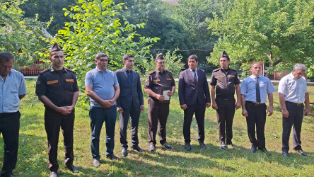 Goranboyda meşə yanğınlarının qarşısının alınması istiqamətində maarifləndirici tədbir keçirildi