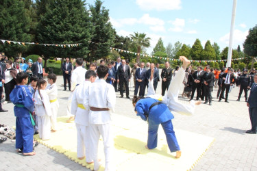 Goranboyda Ümummilli Lider Heydər Əliyevin 103-cü ildönümü ilə bağlı kitab festivalı keçirildi