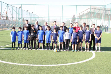 Milli Məclisin deputatları Goranboyda fəaliyyət göstərən futbol klublarının üzvləri ilə görüşdülər.