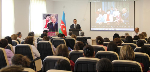 Goranboyda görkəmli oftalmoloq alim, akademik Zərifə xanım Əliyevanın doğum günü ilə bağlı tədbir keçirildi