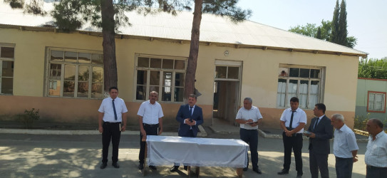 Balakürd kəndində su istifadəçiləri ilə görüş keçirildi