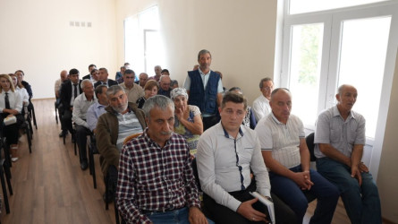 Goranboyda növbəti səyyar qəbul Aşağı Ağcakənd qəsəbəsində keçirildi