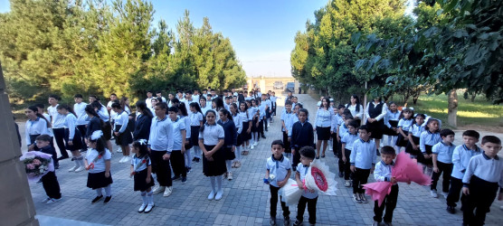 Goranboy rayonunun ümümtəhsil məktəblərində, “15 sentyabr-Bilik Günü” ilə bağlı tədbirlər keçirildi