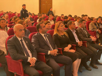 Goranboyda “Şəhərsalma və Memarlıq ili” çərçivəsində 28 May – Müstəqillik Günü  ilə bağlı “Müstəqilliyimiz Əbədidir” adlı tədbir keçirildi