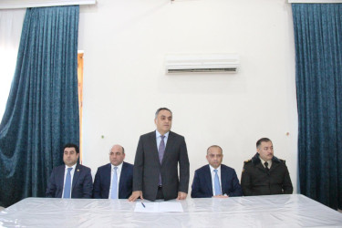 Qızılhacılı qəsəbəsində səyyar qəbul keçirildi