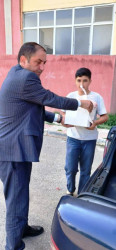 Goranboy rayon İcra Hakimiyyəti tərəfindən, Qurban bayramı mübasibətilə şəhid, qazi, çernobıl əlili və aztəminatlı ailələrə bayram sovqatları verildi