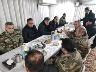 Goranboylu hərbiçimiz, Vətən Müharibəsi iştirakçısı, avtoqəzada vəfat edən  kapitan Araz Nazarov bu gün dəfn edildi.