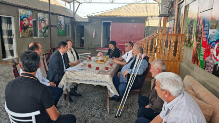 Goranboyda Qurban bayramı münasibəti ilə 500-dən çox ailə ziyarət olunaraq bayram sovqatları təqdim olundu