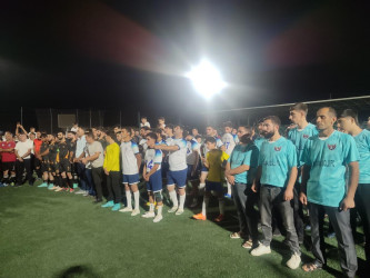 Goranboyda futbol çempionatında birinci yerin qalibi müəyyənləşdi