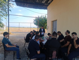 Goranboy Rayon İcra Hakimiyyəti başçısı yanında Fövqəladə Hallar Komissiyasının Nizami kəndində baş vermiş hadisə ilə bağlı operativ iclası keçirildi