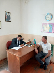 Goranboyda vətəndaş qəbulları davam edir