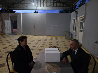Goranboyda Qurban bayramı münasibəti ilə 500-dən çox ailə ziyarət olunaraq bayram sovqatları təqdim olundu