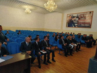 Goranboy rayon İcra Hakimiyyətində iclas keçirildi