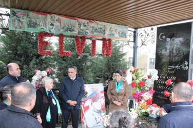 İcra başçısı Qaradağlıda şəhidlərimizin  məzarlarını ziyarət etdi
