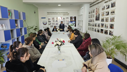 Goranboy  Uşaq və Ailələrə Dəstək Mərkəzində,  “Yaşıl dünya naminə həmrəylik ili” ilə bağlı, dəyirmi masa təşkil olundu