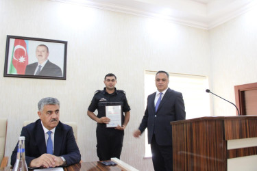 Goranboyda Polis Günü ilə bağlı tədbir keçirildi