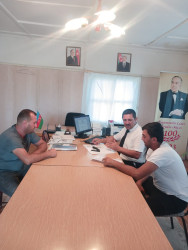 Goranboyda vətəndaş qəbulları davam edir