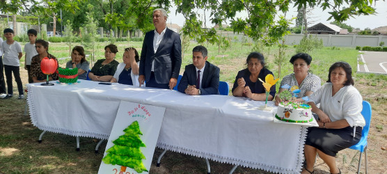 "Yaşıl dünya naminə həmrəylik ili" ilə bağlı Dəliməmmədli şəhər tam orta məktəbində tədbir keçirildi.