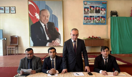 Goranboyda inzibati ərazi dairəsi üzrə nümayəndəliklərdə hesabat iclasları keçirildi