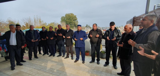 Səfikürd kəndindən Vətən Müharibəsi şəhidi Nofəl Behbudovun ildönümündə məzarı ziyarət olundu.