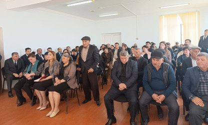 Qarasuçuda səyyar qəbul keçirildi
