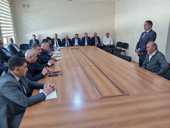 Goranboy rayon İcra Hakimiyyətində vətəndaşların müraciətləri dinlənildi
