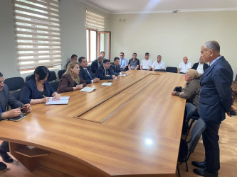 Goranboyda vətəndaş qəbulları mütəmadi olaraq davam etdirilir