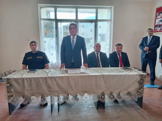 Goranboyda növbəti səyyar qəbul Yuxarı Ağcakənd qəsəbəsində keçirildi