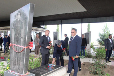 27 sentyabr-Anım Günü”nün beşinci ildönümü ilə bağlı Səfikürd Şəhidlər Xiyabanında şəhidlərimizin məzarları ziyarət olundu
