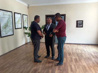 Goranboy rayon İcra Hakimiyyətində vətəndaşların müraciətləri dinlənildi
