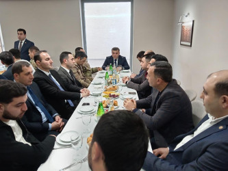 Goranboyda "İlham Əliyev - Müasir Lider, Suveren Azərbaycan" mövzusunda tədbir keçirildi