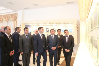Goranboy rayonunda Ümummilli Lider Heydər Əliyevin anadan olmasının 103-cü ildönümü ilə bağlı silsilə tədbirlər davam etdirilir