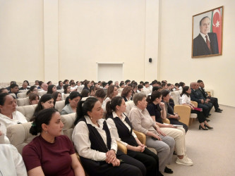 Goranboyda erkən nikaha qarşı marifləndirici tədbir keçirildi