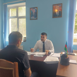 Goranboyda vətəndaş qəbulları davam edir