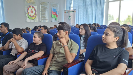 Goranboy rayonunun 2026-cı il Gənclər Paytaxtı seçilməsi münasibətilə "12 avqust beynəlxalq gənclər günü" ilə bağlı "Gənclər bizim gələcəyimizdir" mövzusunda tədbir keçirildi.