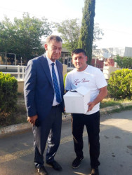 Goranboyda Qurban bayramı mübasibətilə  verilən bayram sovqatları 600 ailəni əhatə edir