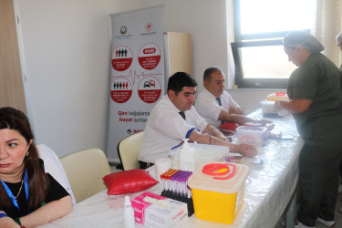 Goranboyda “Talassemiyasız həyat naminə” proqramı çərçivəsində qanvermə aksiyası keçirildi