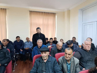 Goranboyda növbəti səyyar qəbul Səmədabad kəndində keçirildi