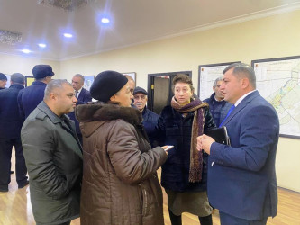 Goranboy rayon İcra Hakimiyyətində vətəndaşların müraciətləri dinlənildi